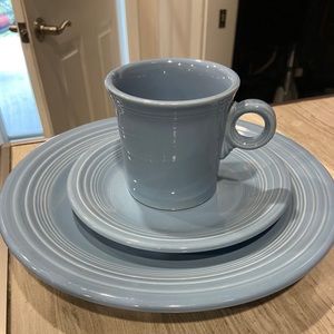 FIESTAWARE retired periwinkle 3 piece set